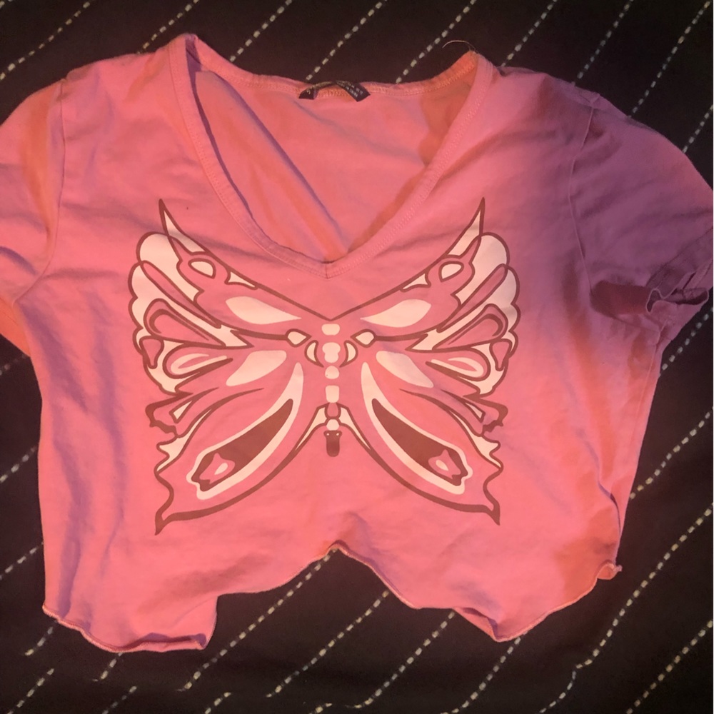 Y2K Pink Crop Top